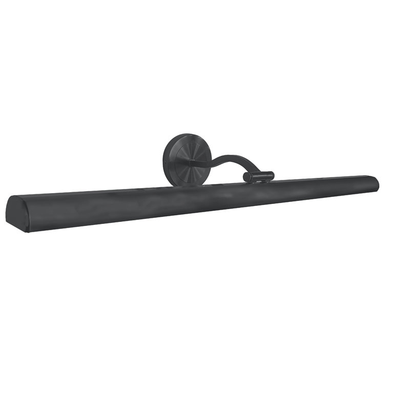 Lampe pour tableau Reina, Noir mat, H 2,75 po x l 24 po x P 9 po