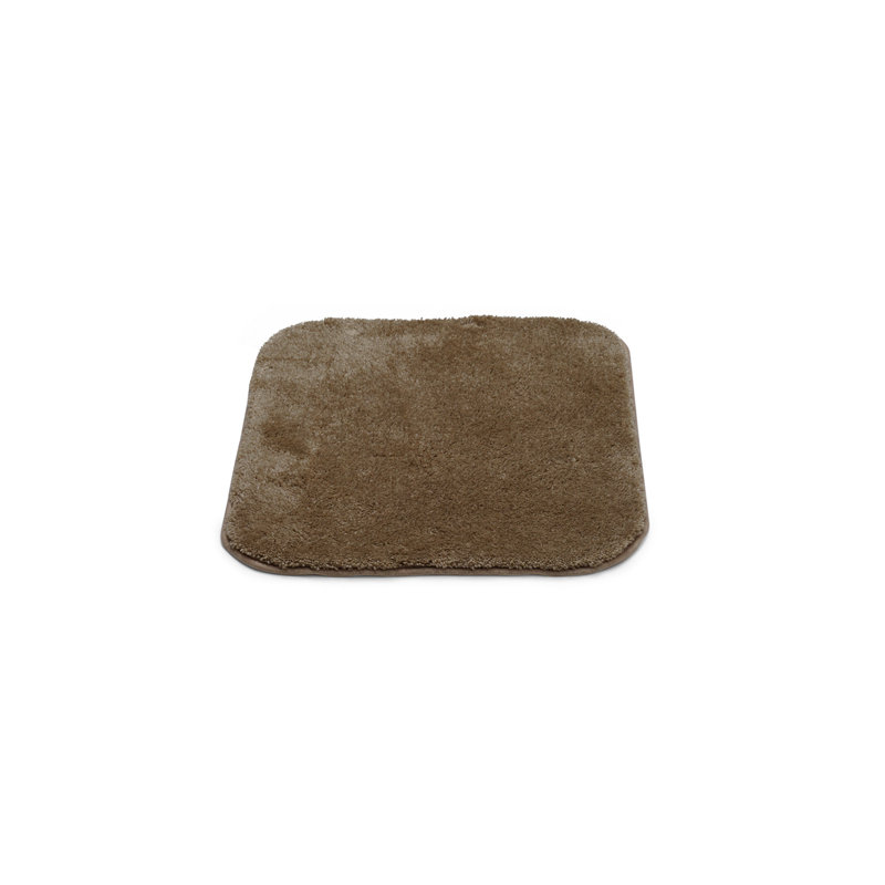 Tapis pour salle de bain Auna, Beige noisette