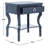 Elegant Desirat 24'' W Nightstand – Modern Curve Wooden Leg, Ring Pull & Functional Bedside Storage-547418199