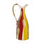 Vase en céramique avec une finition abstraite multicolore-2084218413-2084218414