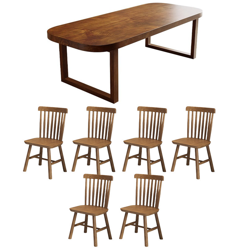 Ensemble de salle à manger Jaxom, H 29,53 po x L 63 po x l 27,56 po