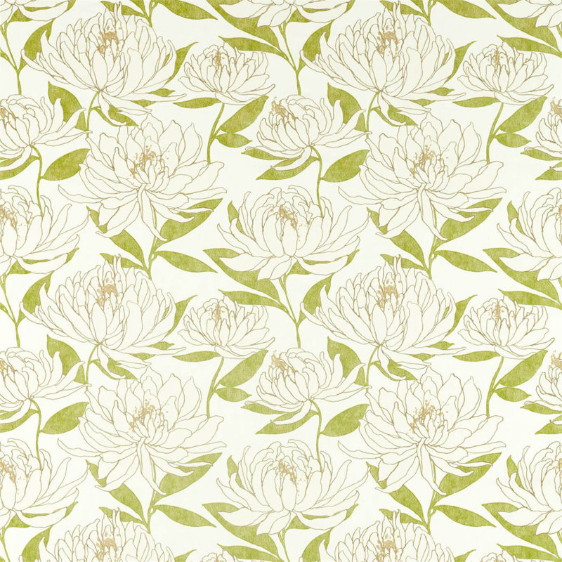 Sebal Fabric, Laurel/Chalk