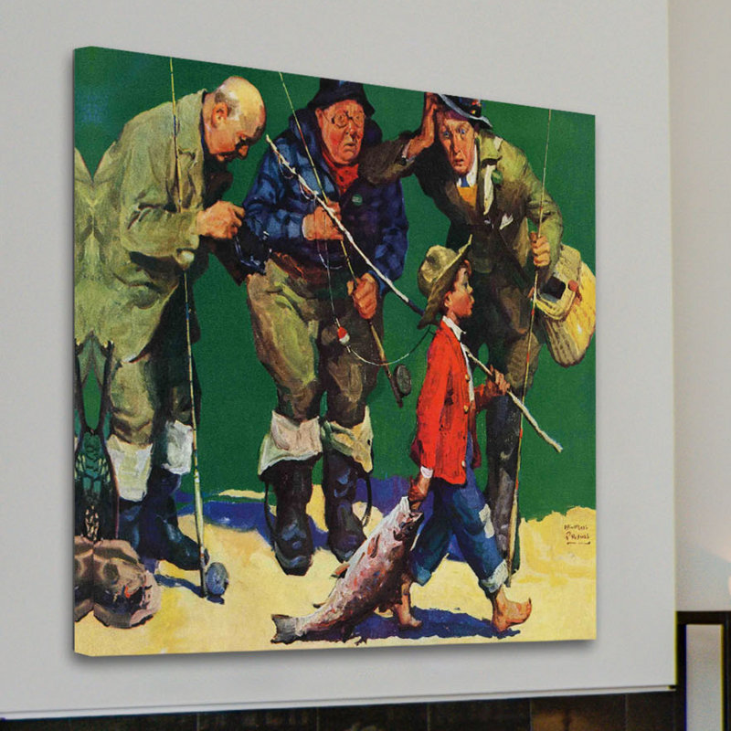 WM. Meade Prince - Wrapped Canvas Print, 46 cm H x 46 cm W x 4 cm D