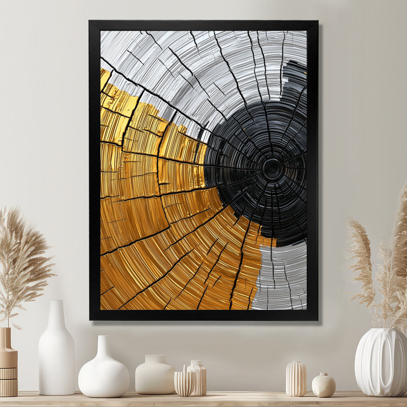 Stricker - Paysages, impressions d'art mural, Noir, noir, noir, noir, H 20 po x l 12 po