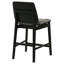 Chaise de comptoir rembourrée Redbridge - gris et noir-1511069664-1511069671