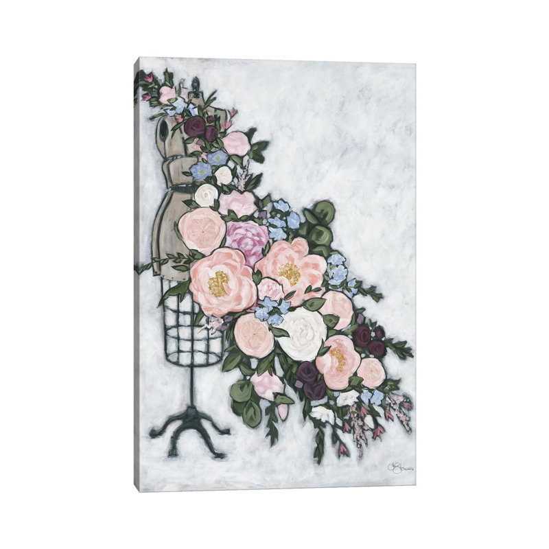 Dress Mannequin - Wrapped Canvas Painting, 101.6 cm H x 66.04 cm W x 3.175 cm D