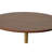 Modern Brown 30-Inch Round Dining Table with Space-Saving Pedestal Base-1866333869-1866333843
