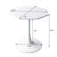 Table basse octogonale avec base en métal
