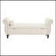 Banc de rangement multifonctionnel rembourré en velours avec coussin-777953340