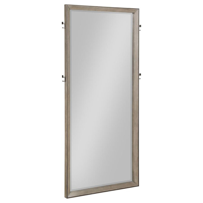 Kropf Standing Floor Mirror, Taupe Oak