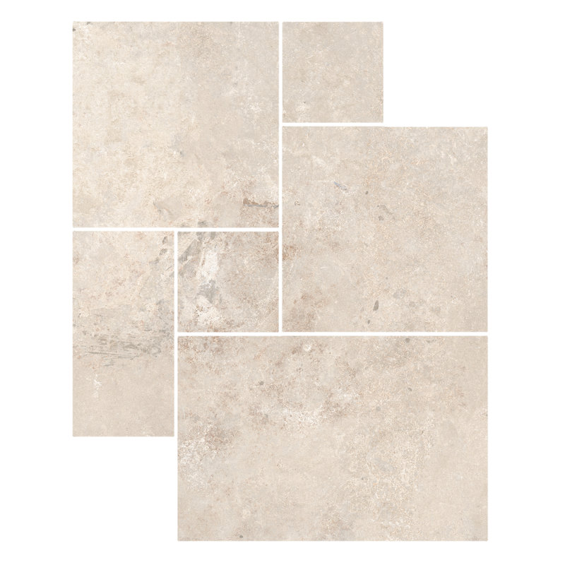Carrelage en porcelaine Windcrest, Ivoire ivoire