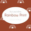 Rainbow Fitted Crib Sheet-64594008
