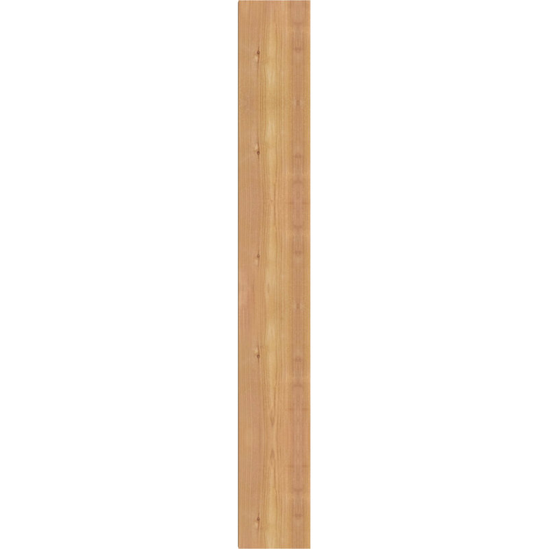 Persienne traditionnelle en bois rustique, Cèdre rouge de l'Ouest l 5 1/2 po (lisse), P 26 po x H 38 po