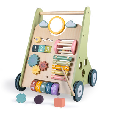 Green Baby Walker