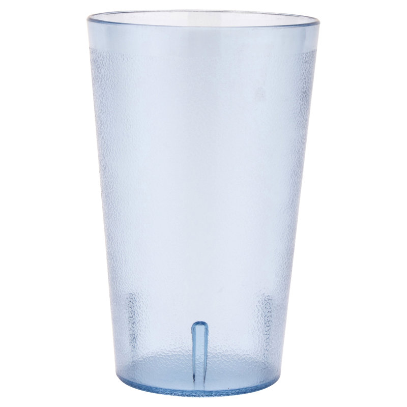 GET Gobelets de restaurant en plastique robustes, Bleu clair, Contenant alimentaire