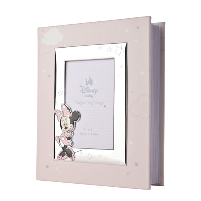 Disney Silver Minnie Photo Album