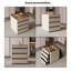 Petite armoire de rangement de 31,5 po couleur kaki Luxury