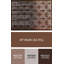 Tapis brun à motif oriental-854785597