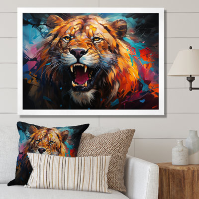 " Lion Futuristic Wilderness Futurist "