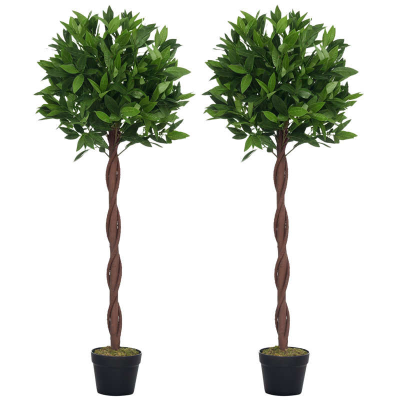 Charleston 120cm Faux Foliage Topiary in Pot