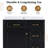 36" Freestanding Bathroom Storage With Sink, cabinet With 4 Drawers , Soft-close Door, Ceramic Sink and Adjustable Shelf-1322397730