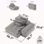 Canapé modulaire surdimensionné Modern-1652391759