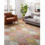 Tapis rose en laine crocheté à la main Morecambe-442388984