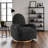 360 Swivel and Glider Recliner Chair-Black-1749827625