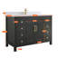 Meuble-lavabo 48 po avec lavabo encastré en céramique certifié CUPC-738682815