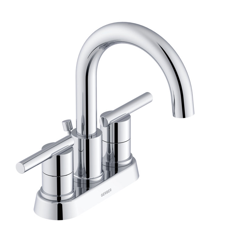 Parma 2-handle Bathroom Faucet with Drain Assembly, Chrome