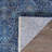 Ullin Floral Navy Sapphire Blue Area Rug-71601378