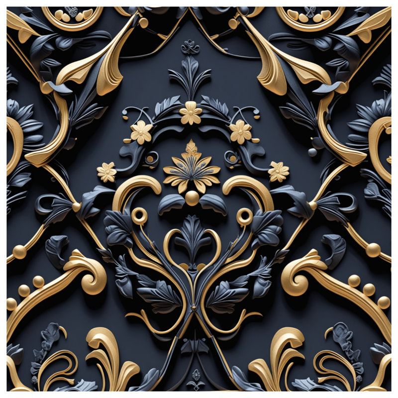 Édredon Ornate, Lit simple