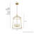 Jasmine Roth 4 - Light Lantern Pendant-91604926