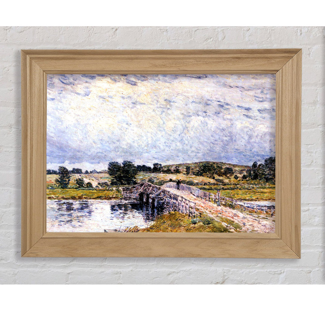 Hassam The Bridge From Old Lyme - Einzelne Bilderrahmen Kunstdrucke