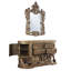 Commode 4 tiroirs avec miroir Poolain