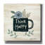 «Think Happy» - Impression sur toile tendue-602956184