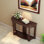 Solid Rubberwood Console Table
