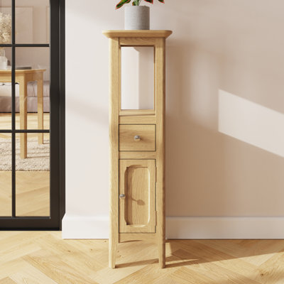 Claiborne Ash Assembled Tower Cabinet