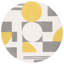 Felipe Handmade Wool Gray/Gold Rug-70742875