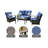 Tinoco 4 - Person Patio Conversation Set with Cushions