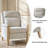 Terren 28.74" Wide Upholstered Push Back Recliner-175946883