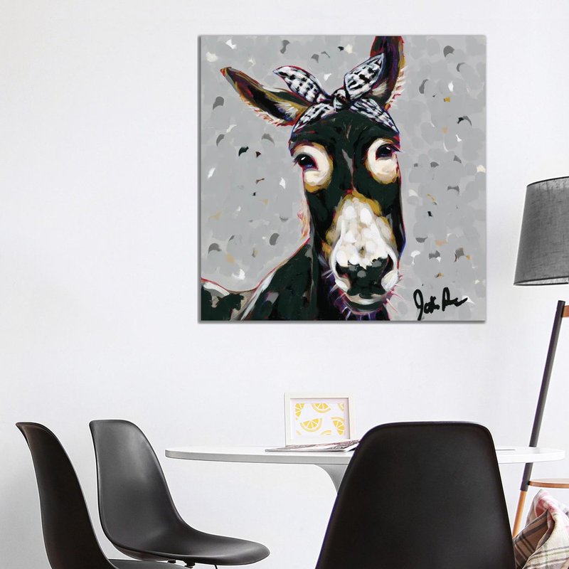 Farm Pop-Donna by Jodi Augustine - Wrapped Canvas Print, 93.98 cm H x 93.98 cm W x 1.91 cm D