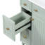 Armoire de meuble-lavabo 24 po avec lavabo en céramique, 2 tiroirs, 1 porte-125514687