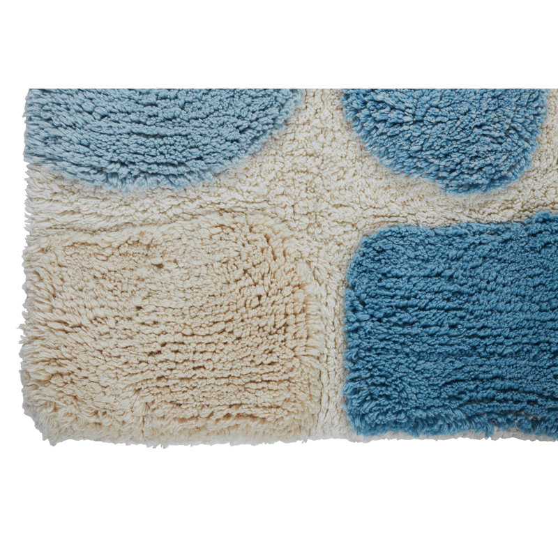 Ensemble de tapis de bain Creline, Aquamarine, L 20 po x L 32 po, l 20 po x L 32 po