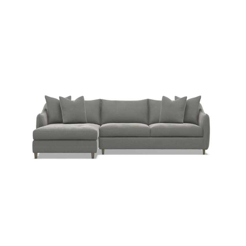 Joli 2 Pc Fabric Sectional, 1592-011
