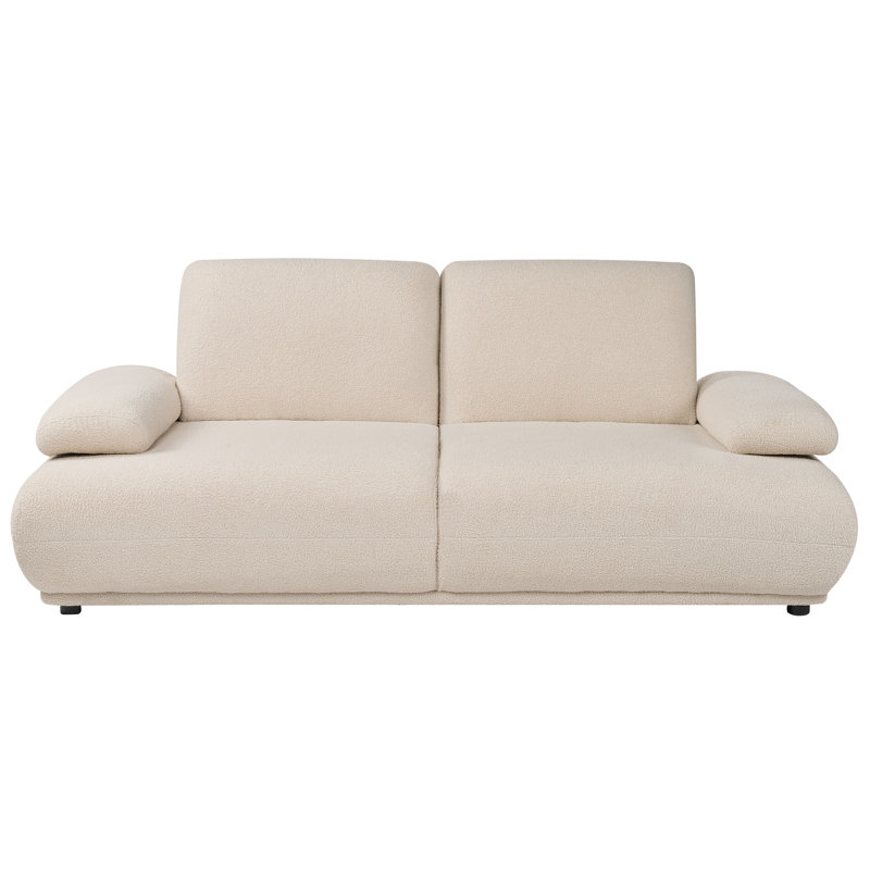 NACKA 3 Seater Sofa, Beige, Boucle