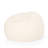 Kavel 3 Foot Rounded Bean Bag, Cream-434482899