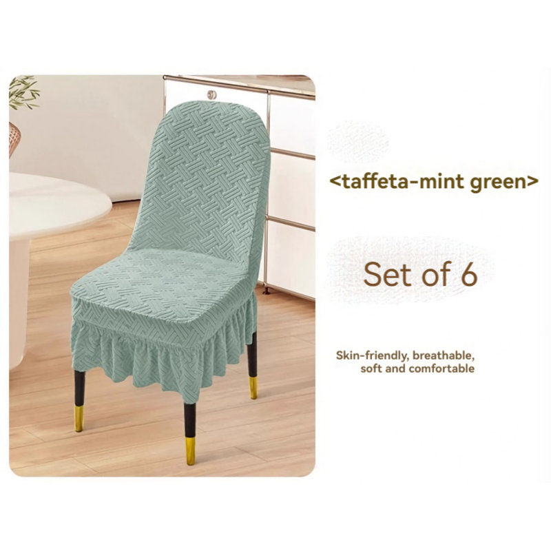 Housse pour chaise de salle à manger