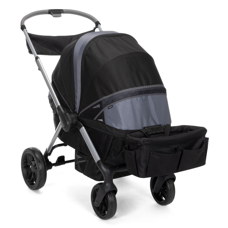 Summit Wagon Multi-Child Stroller, Gray/Black