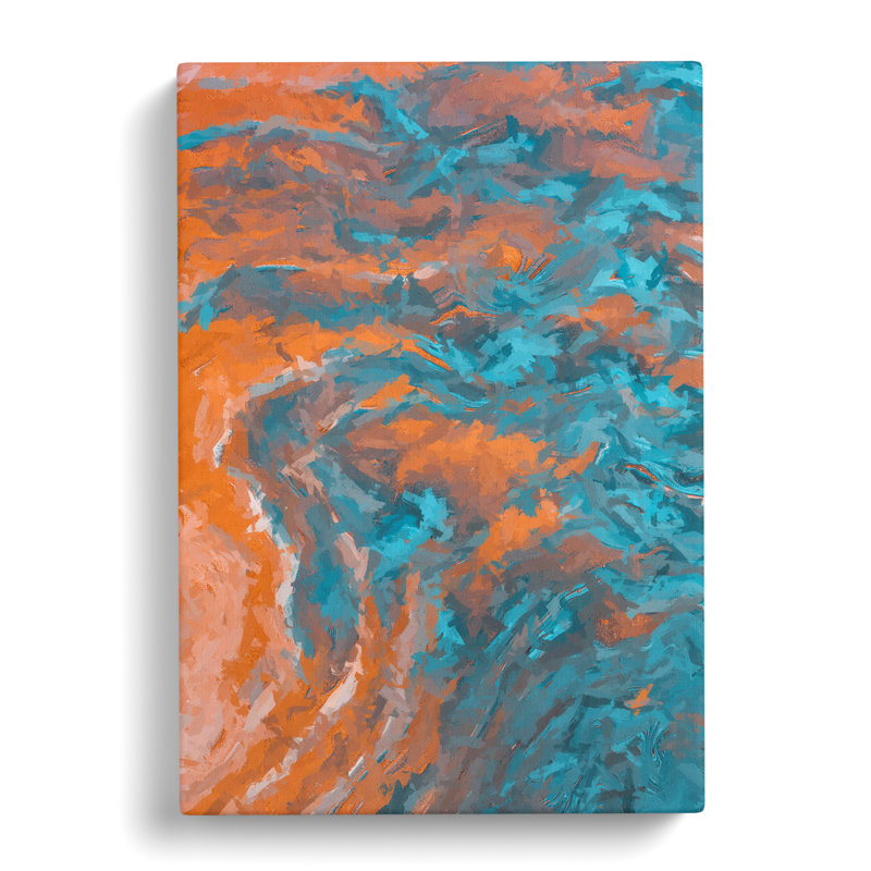 Invincible Abstract - Wrapped Canvas, 60cm H x 40cm W x 3cm D